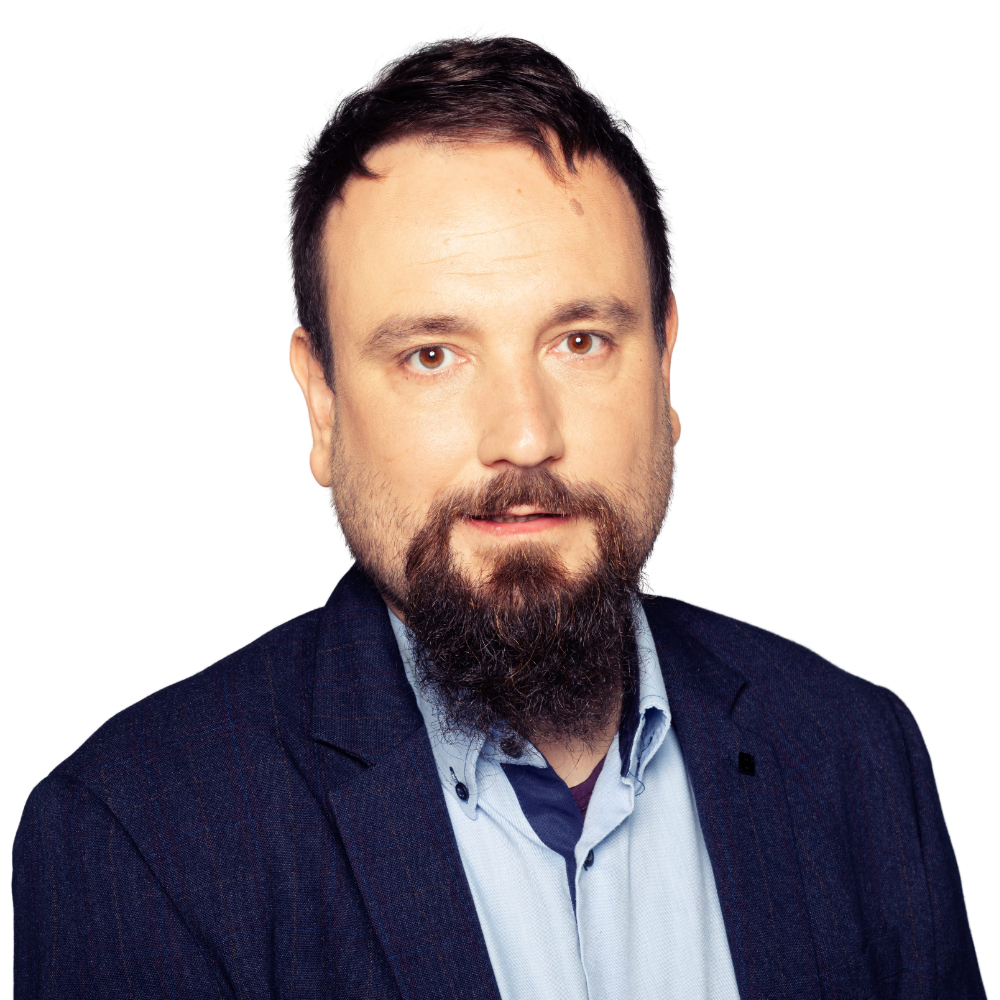 dr Krzysztof Kuźmicz w osobie własnej, w ujęciu portretowym